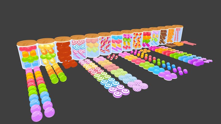 Candy 3D Model