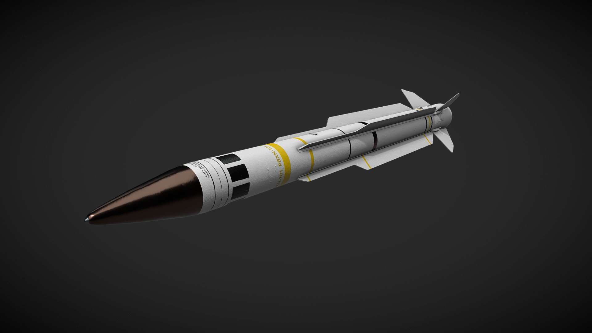 AGM-78 Standard Anti-Rad Missle - Buy Royalty Free 3D model by Andrej ...