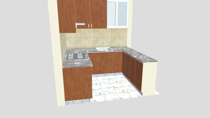 Kitchen B-903 3D Model