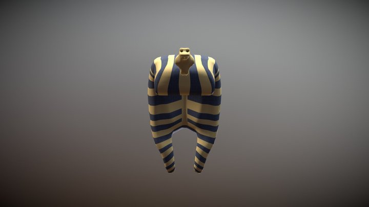 Pharaoh hat 3D Model