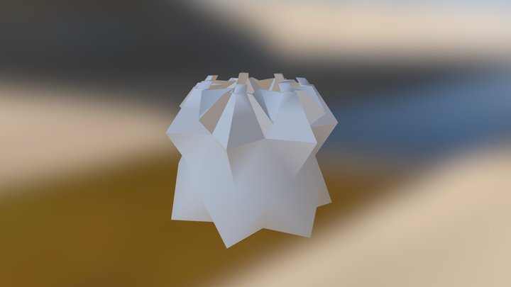 Lampshade_Origami 3D Model