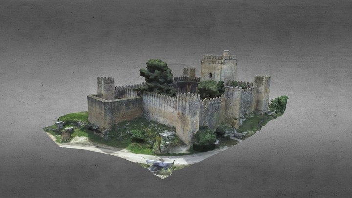 Castillo de las Aguzaderas - El Coronil(Sevilla) 3D Model