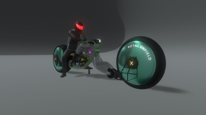 Neo Velocity (Royal Enfield Concept) 3D Model