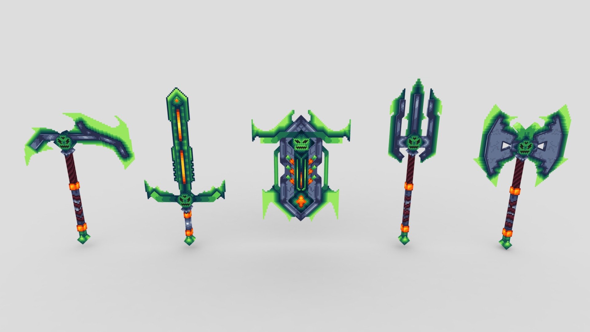 3D Swords] Kings Pack - ItemsAdder addon