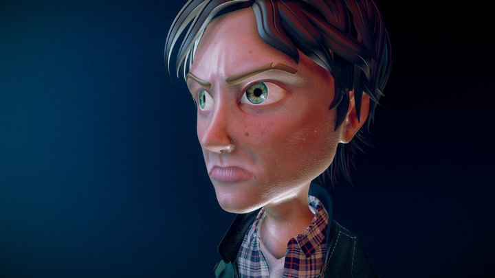 Sam Winchester (WIP) 3D Model