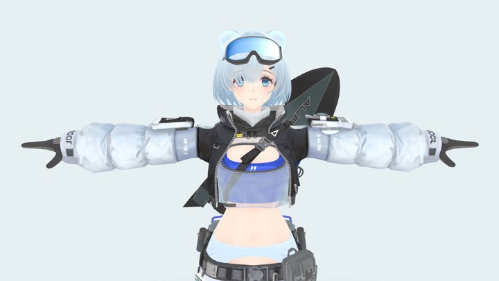 [Arknights Endfield] -Snowshine- 3D Model