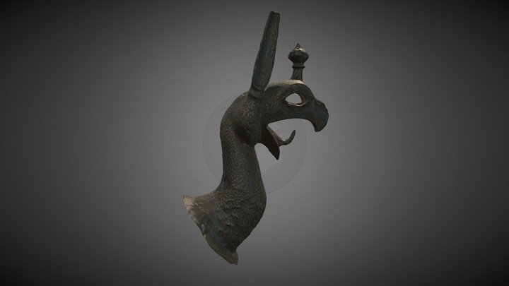 Arch. Museum of Delphi - 3D object 02 3D Model