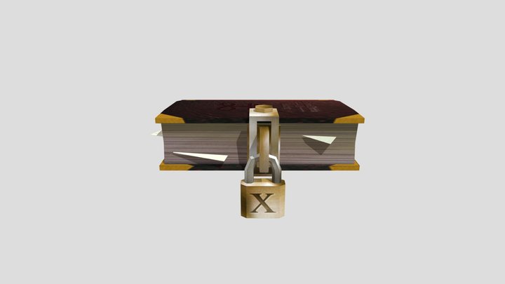 Magical book 3D Model