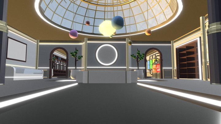 Diploma: Toy Shop Inspired by The Outer Worlds 3D Model