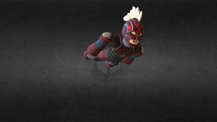 CAPTAIN MARVEL ROBLOX – Kostenloses 3D-Modell STL