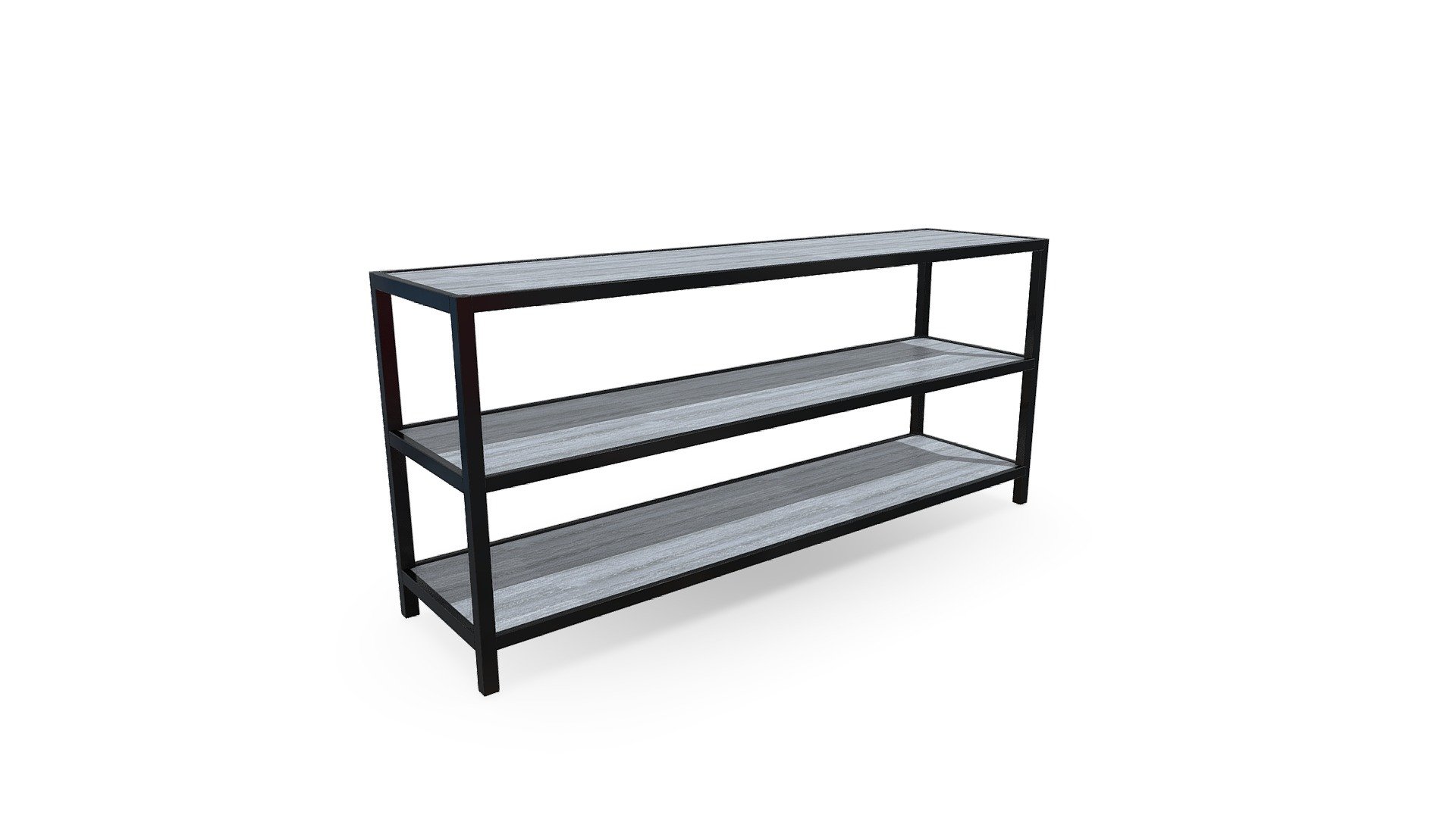 Birk tv console 3D model by 3D Apartment (3D_Apartment) [34c621b