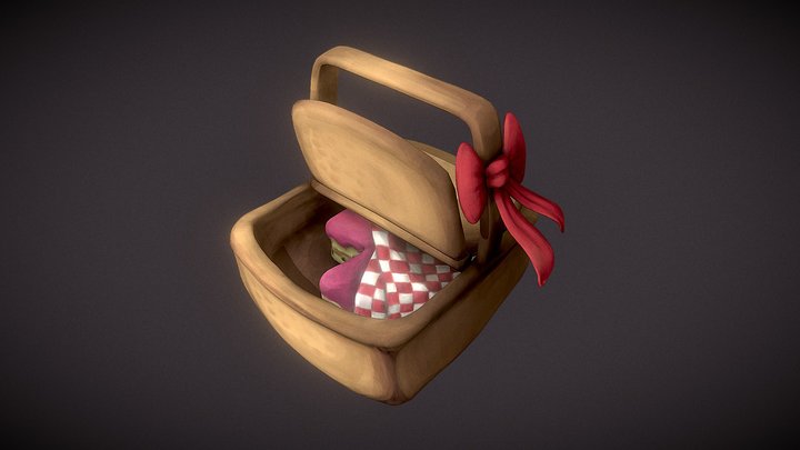 PICNIC BASKET 3D Model