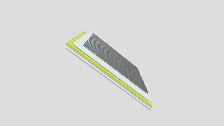 roof titels animation temples mlx 3D Model