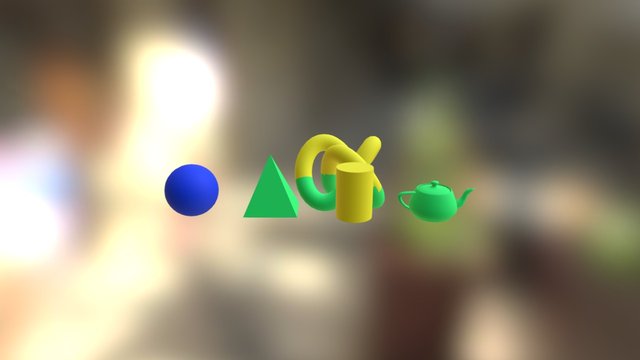 Multiple Material and Animation 3D Model