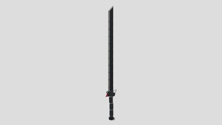 Scifi Xacto Sword 3D Model