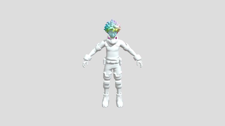 broken deku model 3D Model