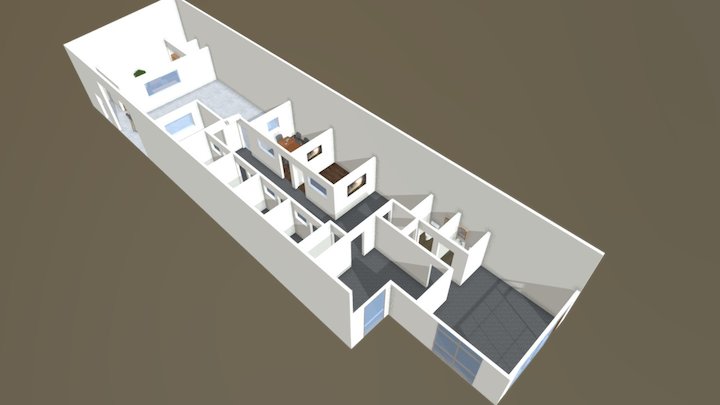 warehouse - 1st floor 3D Model