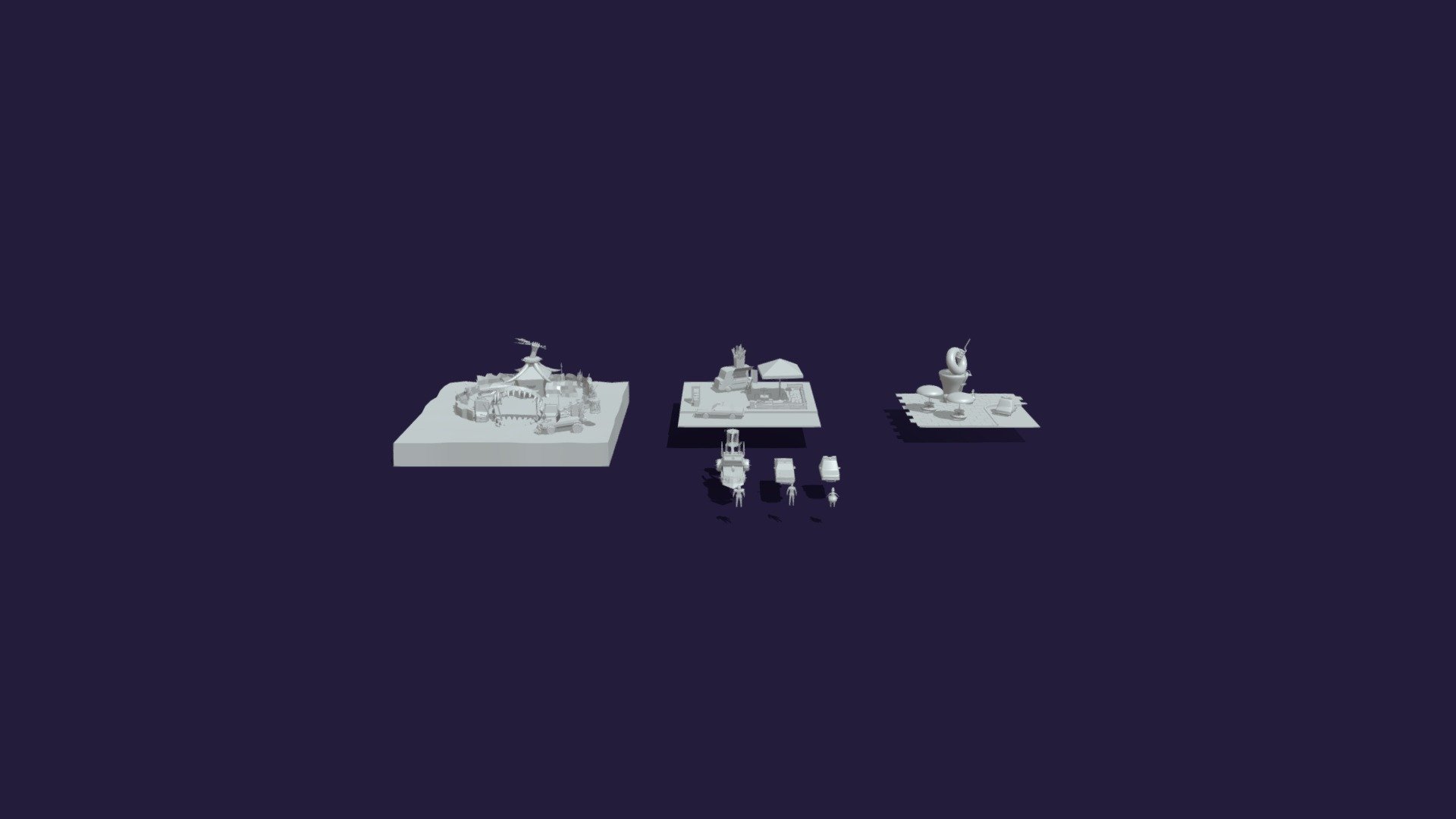 Draft punk HW #3 silhouettes