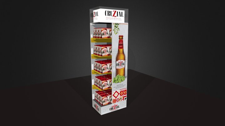 Expositor permanente 3D Model