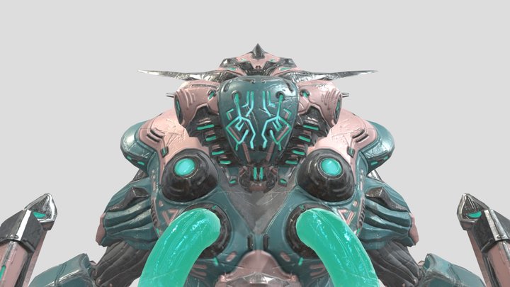 Stellar Survivor - Shielder Enemy 3D Model