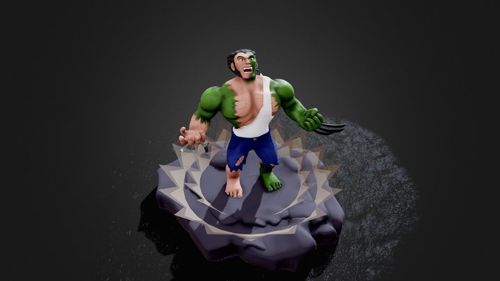 Hulkerine 3D Model