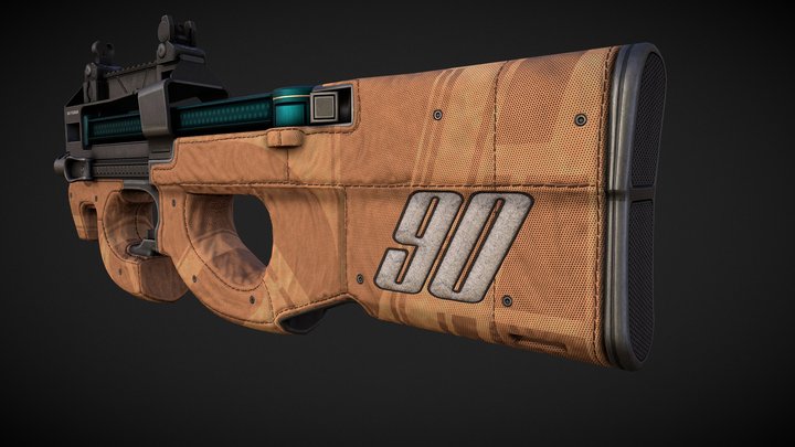 p90-Entry 3D Model