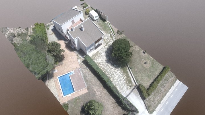 Casa unifamiliar 3D Model