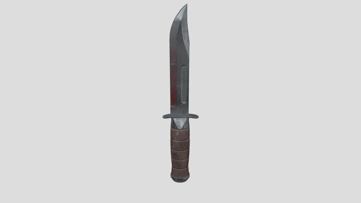 Knife 3D Model