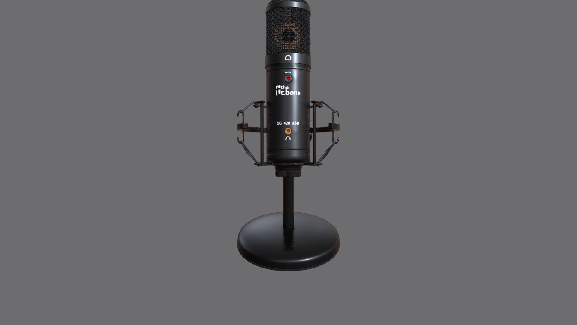 The T Bone Sc Usb Microphone D Model By Der Strothi Ce D Sketchfab