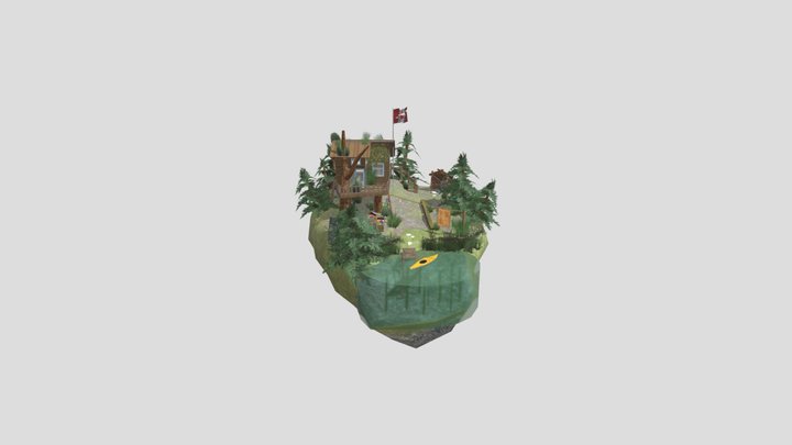 DAE_Forrest_Loner 3D Model