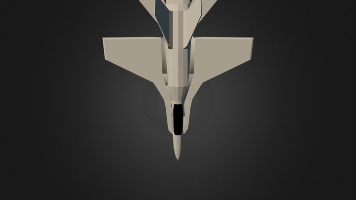 Test F-18 3D Model