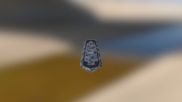 SD913 'Dreadnaught' Frigate 3D Model