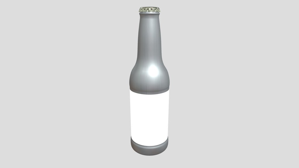Belgian Blond Ale Beer Bottle