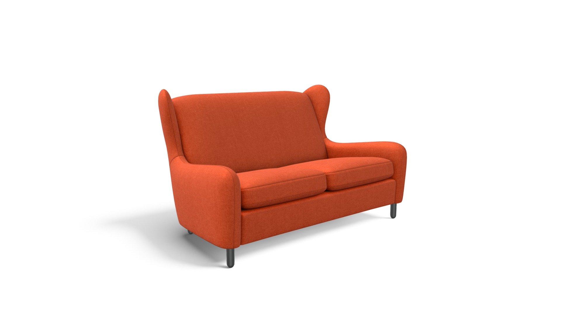 Rubens 2 Seater Sofa, Light Moss Gre