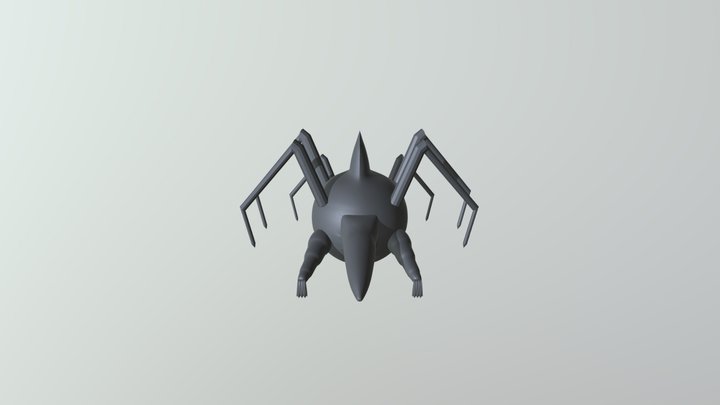 Spider Fish 3D Model