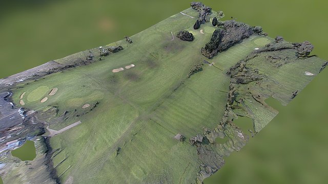 Golf Course 3D Model