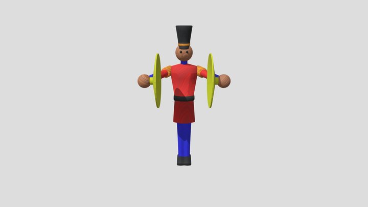 WoodenSoldier 3D Model