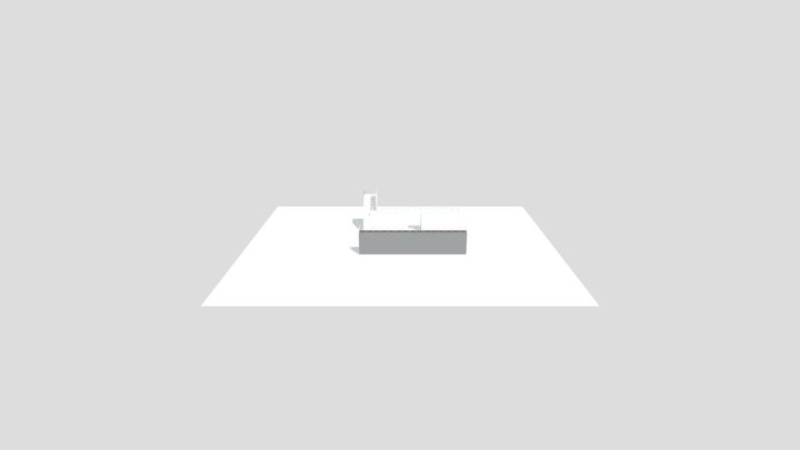 Skateboardrampmodel 3D Model