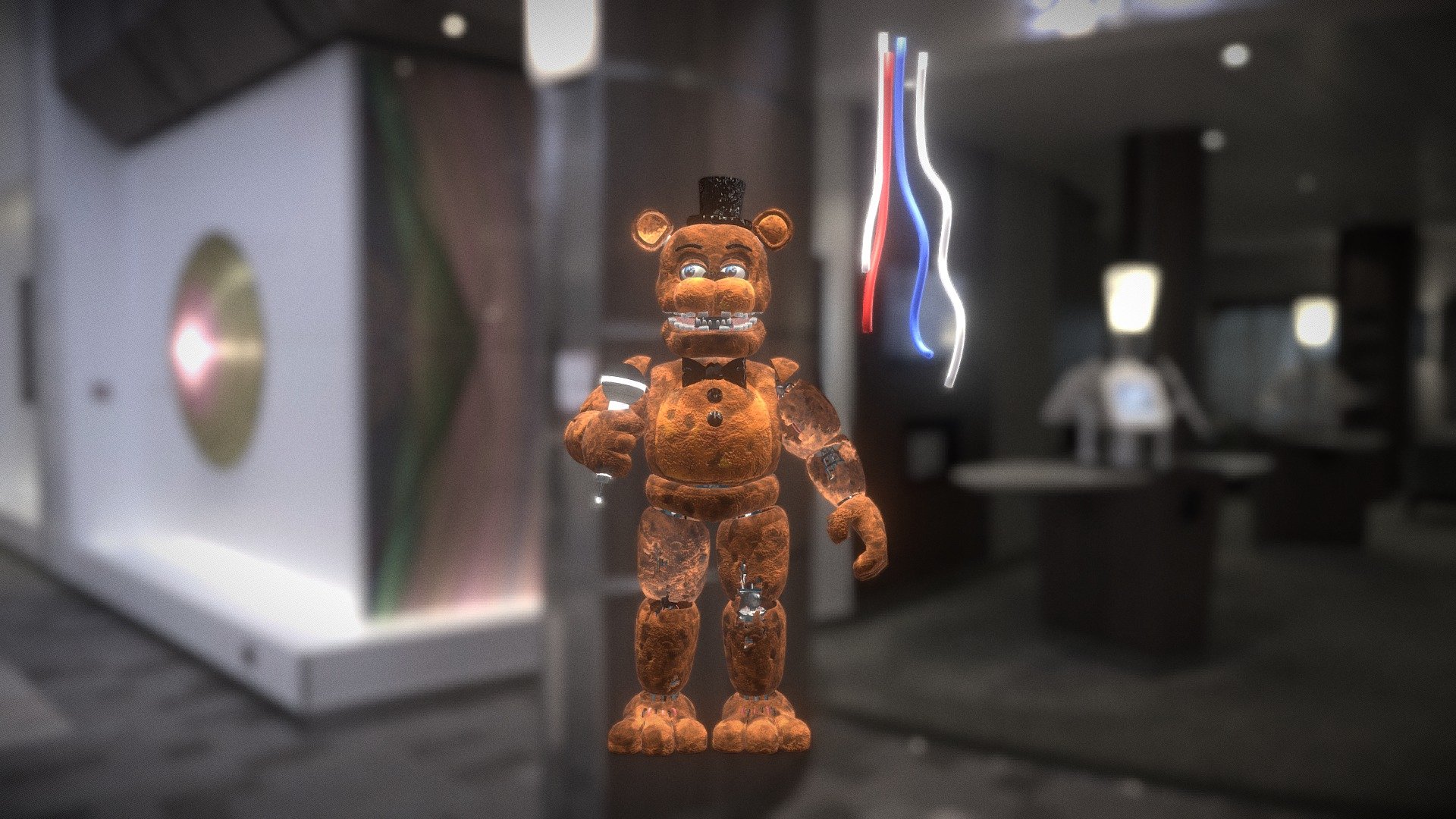 Withered_freddy_fazbear - Download Free 3D Model By Withered Freddy ...