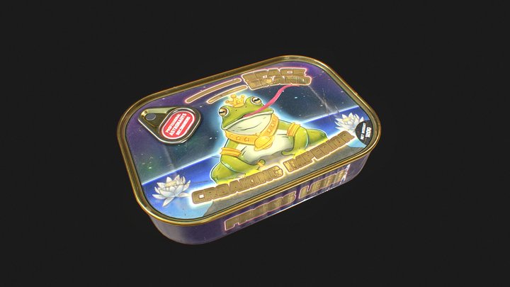 Sardine Can 3D Model