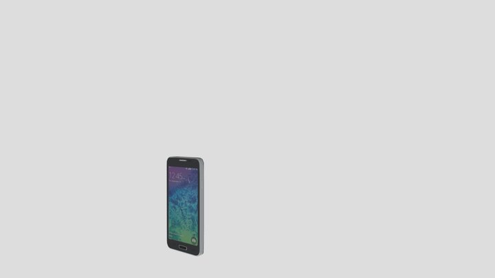 Samsung Galaxy Alpha 3D Model