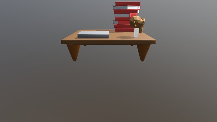 PROPS Meja Risandhy 008 002 3D Model