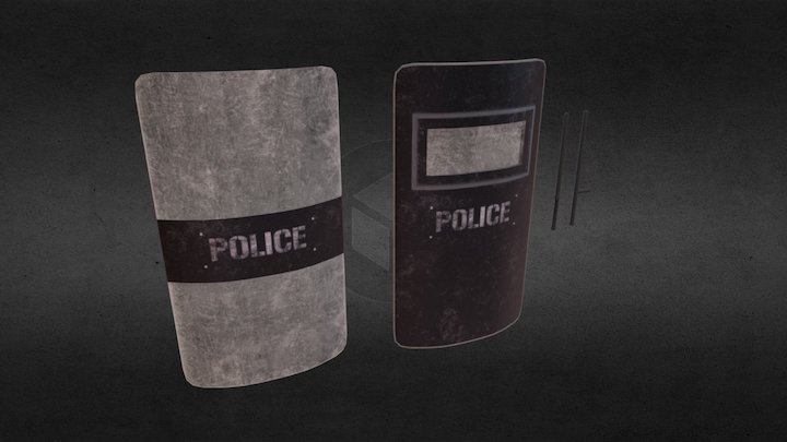 Police Equipment Send 3D Model