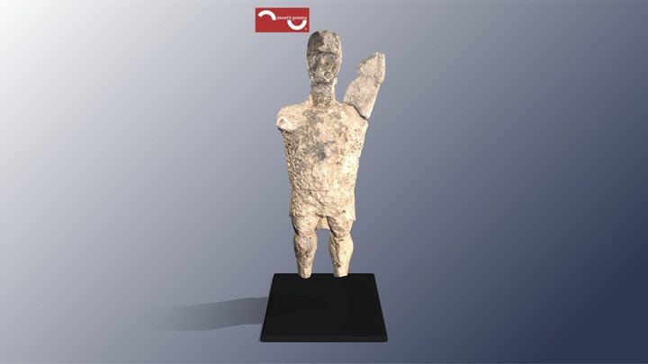 Statua di pugilatore detto "Antine" 3D Model