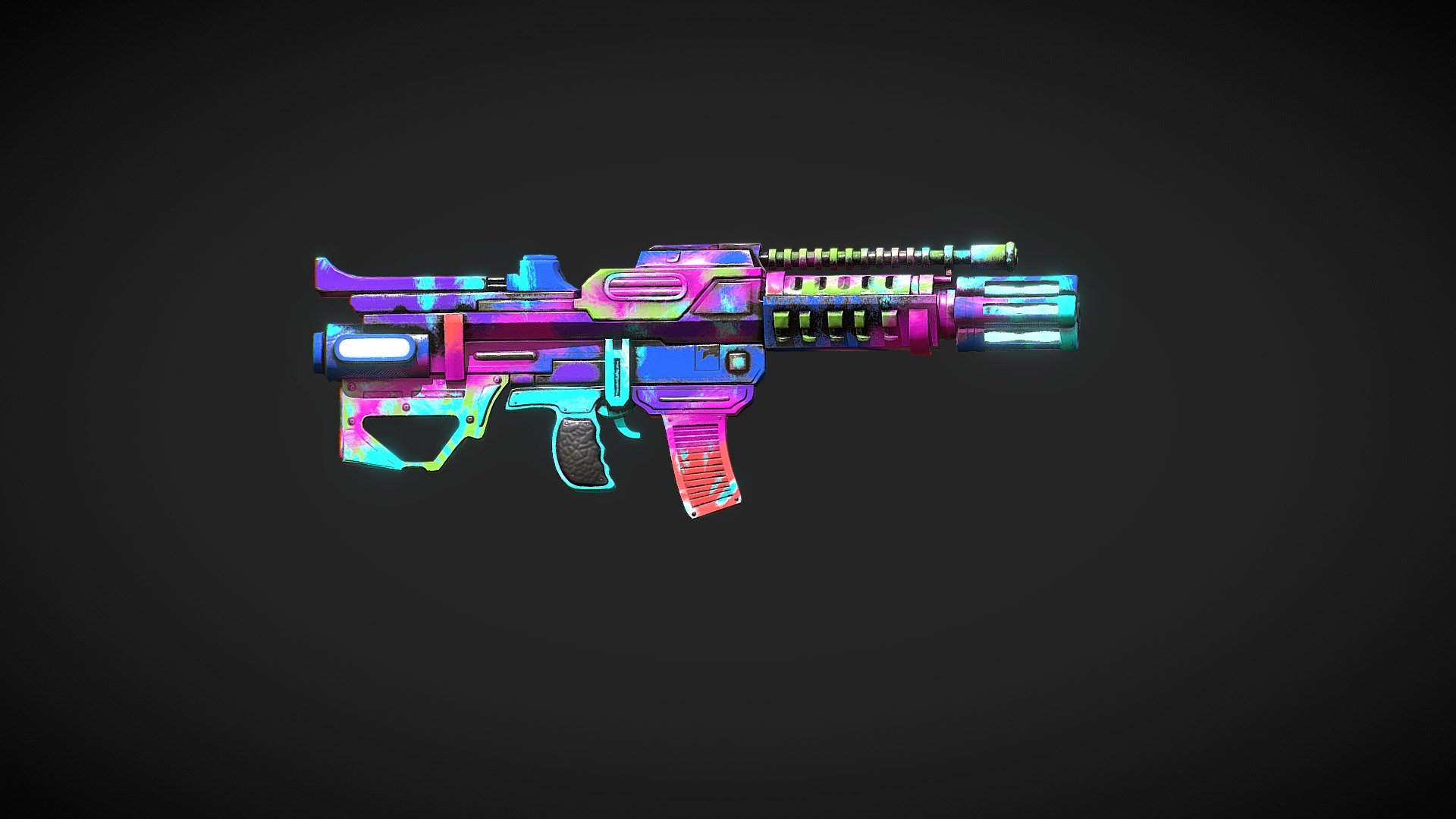 Gun Sci_fy - 3D model by Jeferson Porto Bergmam ( OPEN FOR JOBS ...