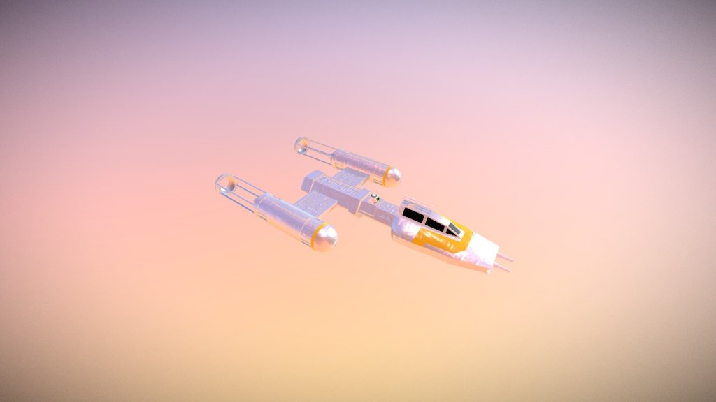 Y-wing - 3D model by belac1 [34d75cd] - Sketchfab