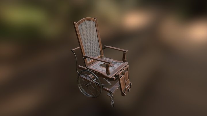 Wheel_Chair 3D Model
