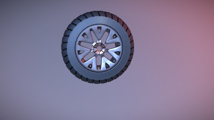 Wheel 3D Model