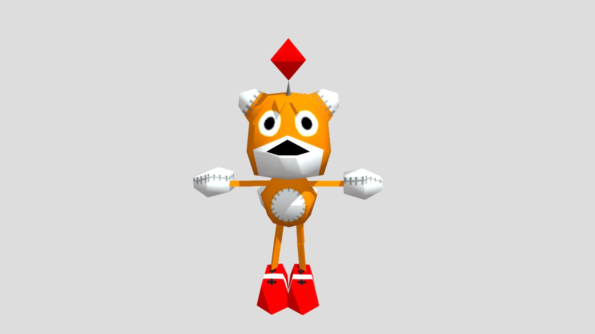 Tails Doll (Prototyped) - Download Free 3D model by JadeandPals ...