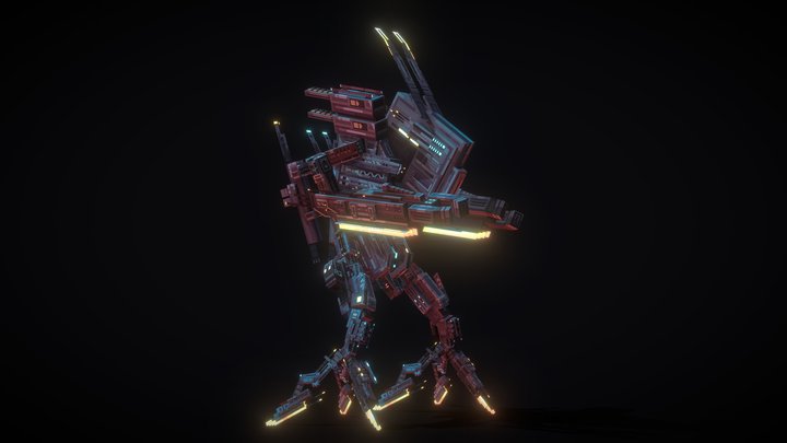 Blade robot 3D Model
